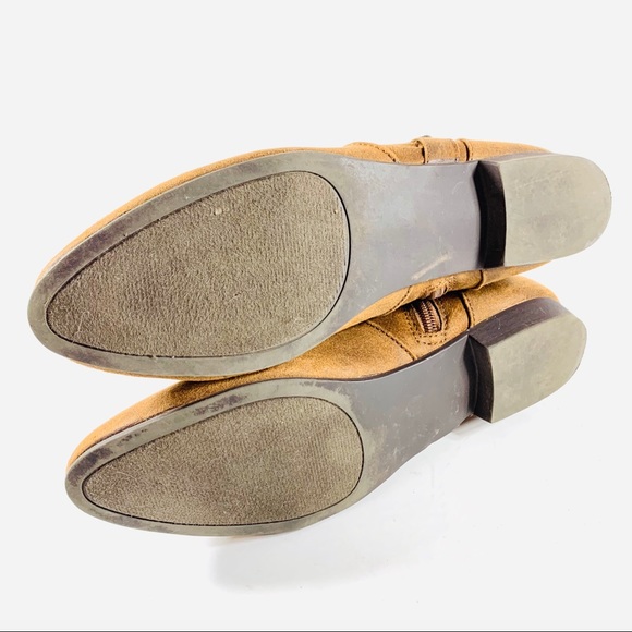 Wallflower Booties Blessed Brown Faux Leather 9.5 - Picture 5 of 6